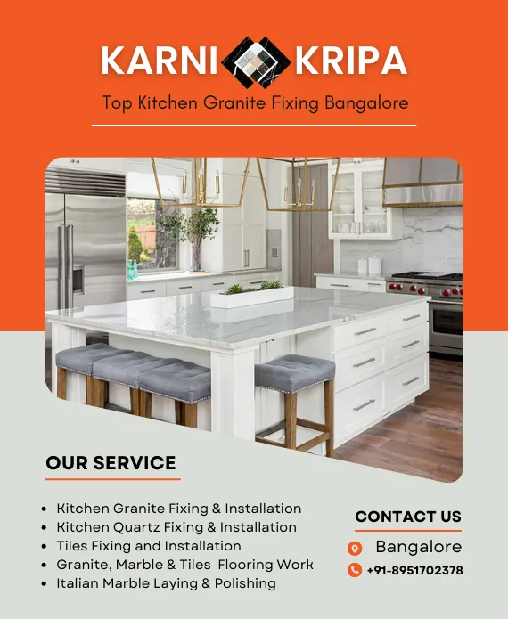 Karni Kripa Kitchen Granite Fixing Bangalore